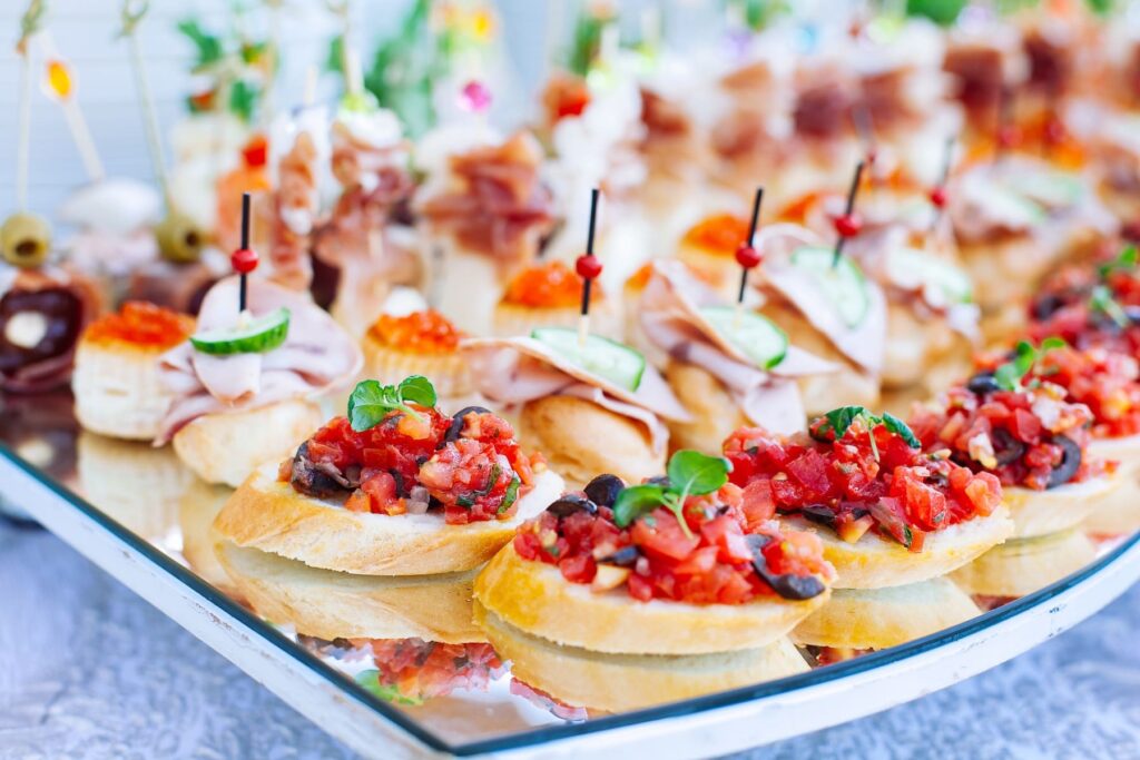 Bruschetta platters